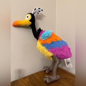 Disney Parks Pixar Up Kevin Plush Bird Stuffed 10th Anniversary 14" Poseable